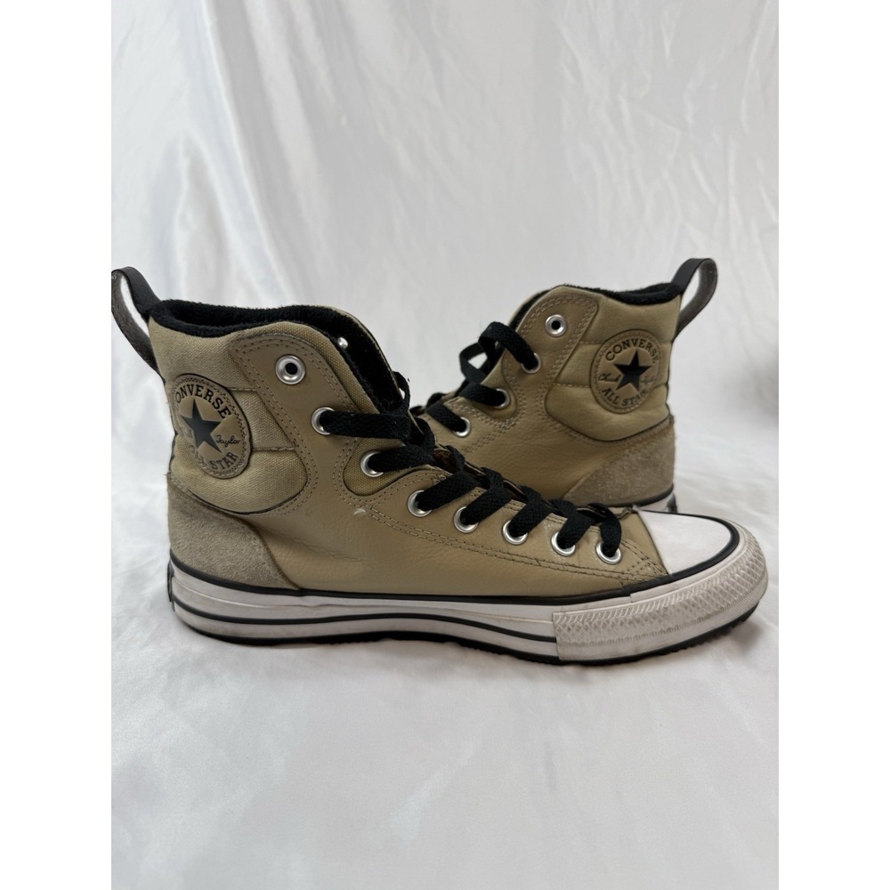 Converse Chuck Taylor All Star Waterproof High Top Boots Tan Mens 8 Womens 10